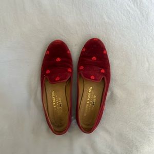 Stubbs & Wootton for J.Crew Heart Loafers